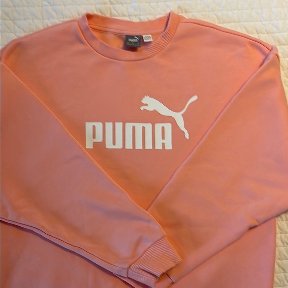 Puma Essential Crew Dress Long Sleeve Dress NWOT Sz. Md